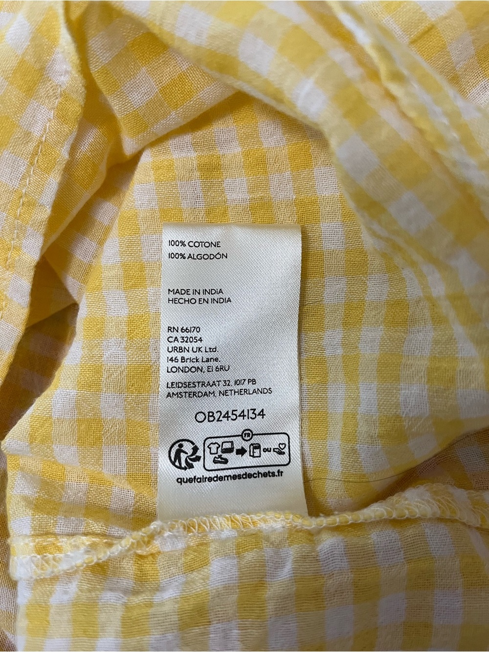 Pilcro Cotton Button-Down Shirt - Picture 9 of 10